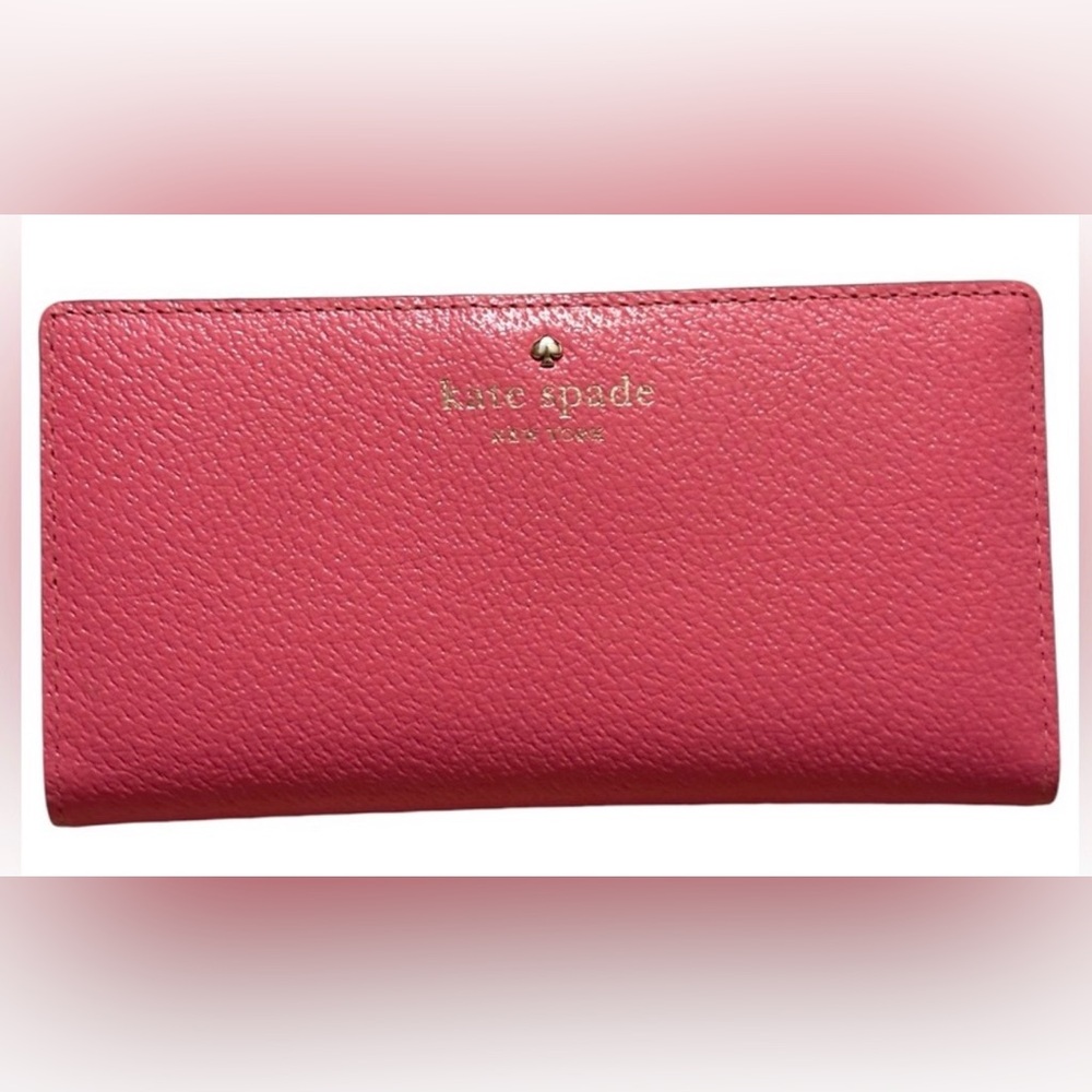 Kate Spade Coral Leather Wallet
